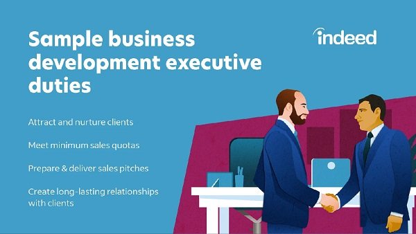 business development executive work