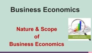 Importance Of Business Economics