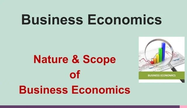 Importance Of Business Economics