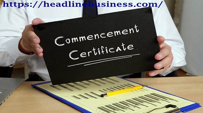 Certificate of Commencement of Business