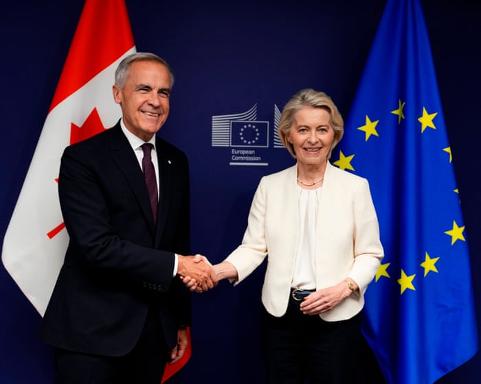 Taking on Trump? Canada and EU forge closer ties - The Latest
